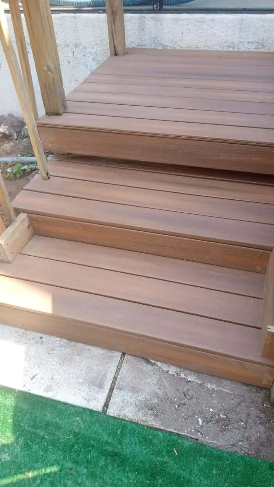 Tampa composite deck builders - Trex composite deck steps